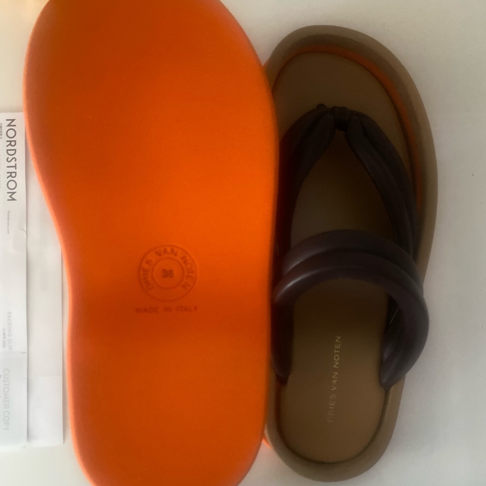 Brand New “Dries Van Noten” Sandals / Slides. Never worn . - Picture 3 of 5
